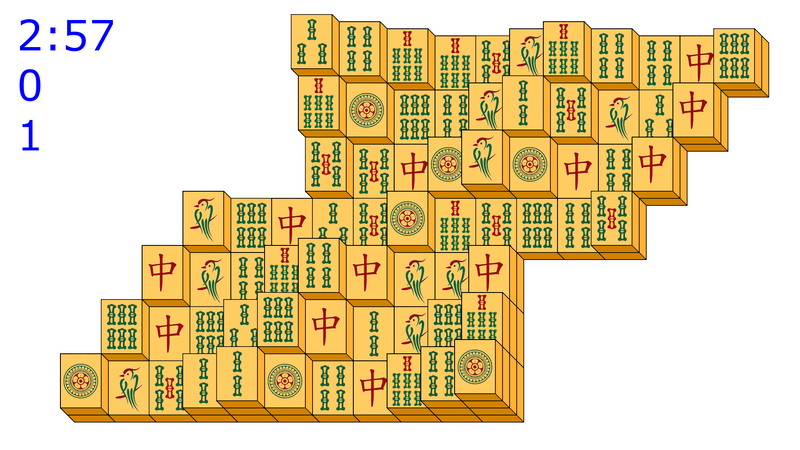 A level of PyMahjong being played
